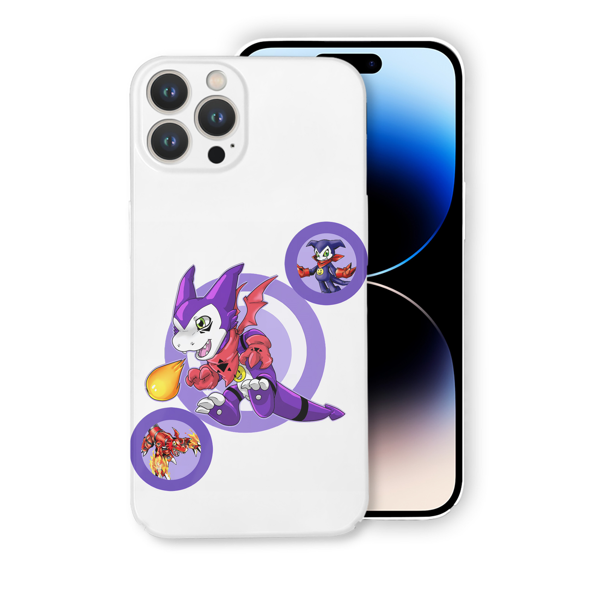 （画像用） Digimon デジタルモンスター/デジモン 【iPhone 14シリーズ対応】ハードケース